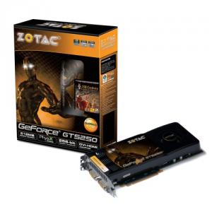 Placa video Zotac nVidia GeForce GTS 250, 512MB, DDR3, 256-bit, SLI ready, PCI-E