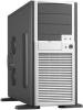 Carcasa CHIEFTEC Smart Miditower (USB/Firewire/Audio), 400W (real power), mATX, ATX, EATX, 3x5.25 1x3.5, Black/Silver, SH-01B-B-SL-400