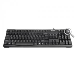 Tastatura A4Tech KR-750, Smart USB Keyboard (Black) (US layout