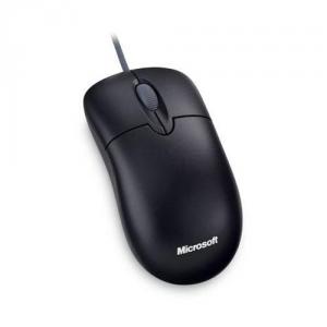 Mouse Microsoft Basic, Optic, USB, negru, 3 butoane, P58-0002