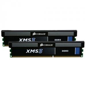 Memorie PC Corsair DDR3 / kit 8 GB (2 x 4 GB) / 1333 MHz / 9-9-9-24 / radiator / dual channel / revizia A