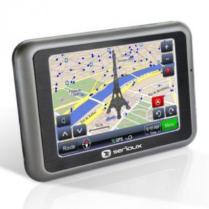 GPS 4.3&quot; Serioux NaviMATE 43T, 372MHz, ultra-slim, map: Mireo Romania
