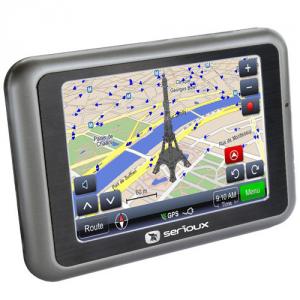 GPS 4.3&quot; Serioux NaviMATE 43T2, 500MHz, ultra-slim, map: Mireo Full Europe