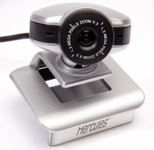 Webcam Hercules Dualpix HD, 1280 x 1024 Video, 1.3 MP, Microfon