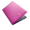 Notebook asus 10&quot; - intel atom n450 1.66g hot pink