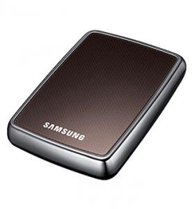 HDD extern Samsung 320GB, USB, 2.5', maro