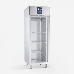 Dulap congelare din inox(Express)usa de sticla, 700 litri, GN 2/1