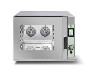 Cuptor patiserie electric cu convectie si umidificare 4 tavi 600&times;400 mm sau 4xGN1/1 TOUCH
