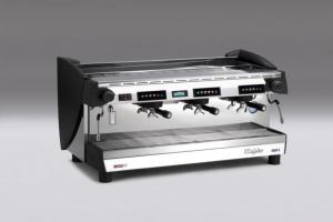 Espressor de cafea automatic cu control electronic , afisaj LCD , 3 grupuri