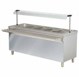 Bain marie cu dulap cald, 5xGN1/1