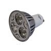 (LEDGU10WW) Spot LED LUNA 220V 3X1W GU10 ALB CALD