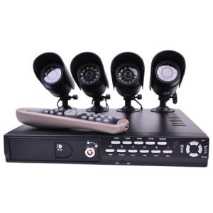 (URZ0129) Kit Monitorizare 4 Camere Exterior