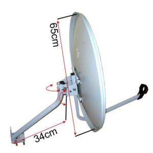 (ANT0044) Antena Satelit D65cm Cu Sistem Prindere