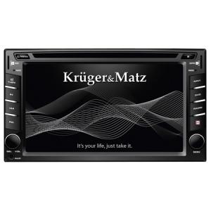 (KM2001) Dvd Player Auto Kruger&Matz 2Din 6.2 Inch GPS ,DVB