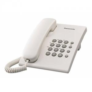 Telefon analogic Panasonic KX-TS500RMW, alb