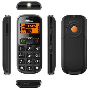 (TEL-MM430BB) Telefon Gsm Mxcom MM430BB Seniori Negru