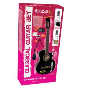 (GUITARWPACKB) CLASSIC GUITAR PACK BLACK