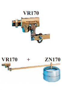 Ventil de reglare a nivelului in rezervoare Resideo-Braukmann, DN15, G  &frac12;,    3 8,  , necesita flotor ZN170