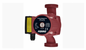 Pompa circulatie pentru apa potabila FERRO 32-60-180, 3 trepte 55 70 100 W, Q   0,2 - 4,5m &sup3; h, Hmax. 5,5 m