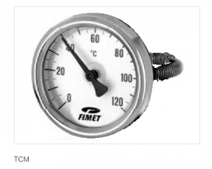 Termometru de contact, gama de lucru 0-120&deg;C, DN cadran 63 mm