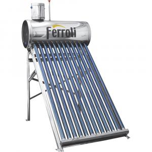 Panou solar nepresurizat cu boiler de 120 litri, Ferroli EcoSole 12