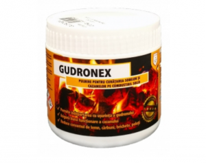 Pulbere pentru curatare cazane cu combustibil solid, termoseminee si sobe, cutie 500g - Gudronex, Chemstal