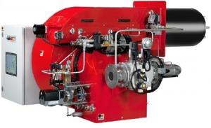 Arzator mixt pe gaz motorina, modulant, 581-1163 kW, 2 1 2  , cap de ardere lung, F.B.R model K 6 M TL