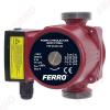 Pompa circulatie pentru apa potabila FERRO 25-60-130, 3 trepte 55 70 100 W, Q   0,2 - 4,5m &sup3; h, Hmax. 5,5 m
