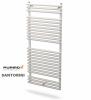 Radiator baie portprosop drept, 500 x 714 alb, Purmo Santorini