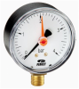 Manometru radial 1 4  , o63mm, ac indicator referinta,