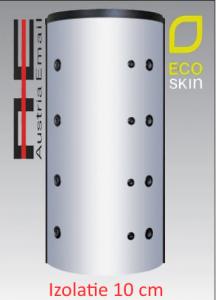 Rezervor de acumulare fara serpentina (puffer), cu izolatie, Austria Email model PSM 1500 - 1500 litri