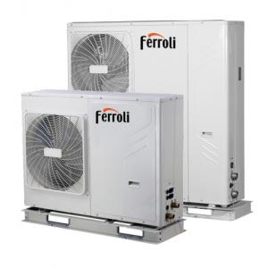 Pompa de caldura aer-apa FERROLI RVL-I PLUS 16T 16 kW 400V + rezistenta electrica