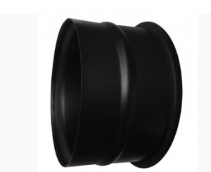 Capsa dubla pentru horn, 120 mm, neagra, Uniline