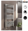 Radiator decorativ pentru baie, 500x1600 antracit, Ferroli Celia