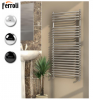 Radiator decorativ pentru baie, 500x1100 antracit, Ferroli Nadia