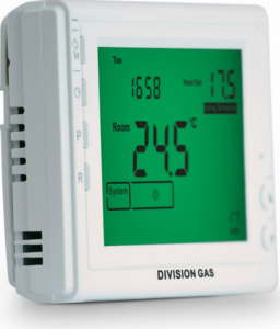 Termostat ambiental programabil cu fir, Homplex model Division Gas DG 909