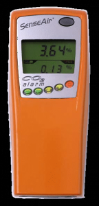 Detector portabil de CO2 - SenseAir Alarme