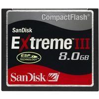 Card Memorie Sandisk Compact Flash Extreme III 8GB