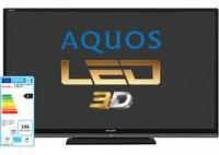 LED-TV 3D Sharp 60LE740E, Full HD, Slim TV, Smart TV