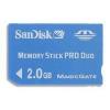 Card memorie sandisk memory stick pro duo 2gb