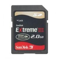 Card Memorie Sandisk Secure Digital Extreme III 2GB