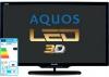 Led tv 3d sharp 46le730e, full hd, slim tv, smart tv