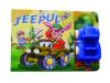 Jeepul. carte cu jucarie