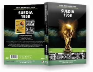 Cupa Mondiala FIFA. Campionatele Mondiale de fotbal 1930-2006. Suedia 1958 - DVD 13