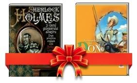 Sherlock Holmes si cazul giuvaierului albastru + Aventurile lui Don Quijote