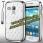 Anunt: Husa white cu diamante pentru Samsung Galaxy: Note/2 - Ace/2 - S2 - S3/Mini - S4