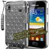 Promotie: Husa grey cu diamante pentru Samsung Galaxy: Ace/2 - S2 - S3/Mini - S4