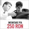 Promotie: INFIINTARE PFA