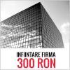 Promotie: INFIINTARE FIRMA 300 RON
