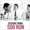 Promotie: CESIONARE PARTI SOCIALE FIRMA 500 RON